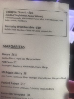 Menu photo 4 526 Main Dueling Piano Bar Royal Oak, MI Menu photo 4 526 Main Dueling Piano Bar Royal Oak, MI