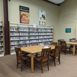 Wyoming Area Library - Study tables at the Wyoming Area Library
