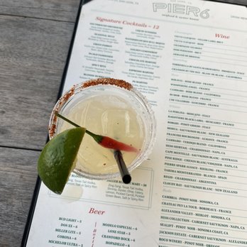 Pier 6 - Spicy Margarita - Seafood Near Me - San Leon, Texas Pier 6 - Spicy Margarita - Seafood Near Me - San Leon, Texas
