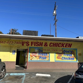 Don's Fish and Chicken - Outside - Seafood Near Me - Long Beach, California