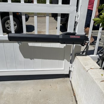 Modern Gate Systems - New arm for swing gate - Fences & Gates Near Me