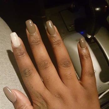 Astoria Nails - The picture is giving it justice but if you were in person you would see every last flaw - Nail Salons Near Me - Astoria, New York