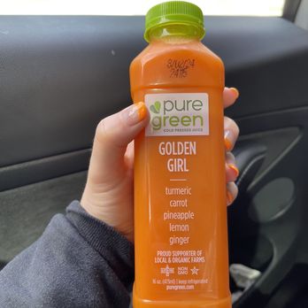 Pure Green - Golden Girl - Cold Pressed Juice - Juice Bars & Smoothies Near Me - Chicago, Illinois Pure Green - Golden Girl - Cold Pressed Juice - Juice Bars & Smoothies Near Me - Chicago, Illinois
