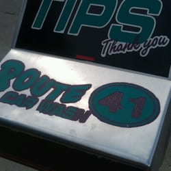 Route 41 Car Wash - Car-shaped tip jar :p