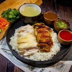 Chicken Meets Rice - Build a "Split Any 2" box with your two favorite proteins for when you can't settle on just one! (6oz total protein)