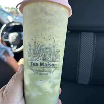 Tea Maison - Brûlée Matcha Green Tea Slush with Boba - Juice Bars & Smoothies Near Me - Las Vegas, Nevada Tea Maison - Brûlée Matcha Green Tea Slush with Boba - Juice Bars & Smoothies Near Me - Las Vegas, Nevada