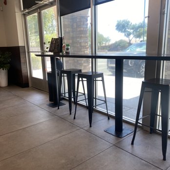 Tea Fresho - Bar across windows for seating - Bubble Tea Near Me - Gilbert, Arizona
