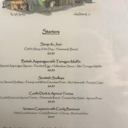 The Loft - Starters menu