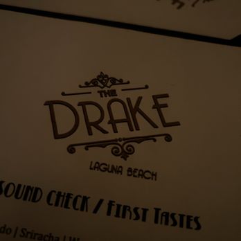 The Drake - Menu - Bars Near Me - Laguna Beach, California The Drake - Menu - Bars Near Me - Laguna Beach, California