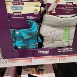ALDI - 6.99 & 9.99 - dog clothes - 10/14/22