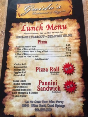 Guido’s Restaurant and Pizzeria by null