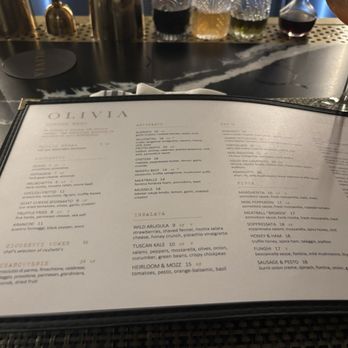 Olivia - Menu - Pizza Near Me - St. Petersburg, Florida Olivia - Menu - Pizza Near Me - St. Petersburg, Florida