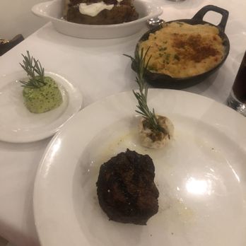Prime One Twelve - Filet, Truffled Lobster Mac n Cheese and Sea Salt Baked Potato - Steakhouses Near Me - Miami Beach, Florida Prime One Twelve - Filet, Truffled Lobster Mac n Cheese and Sea Salt Baked Potato - Steakhouses Near Me - Miami Beach, Florida