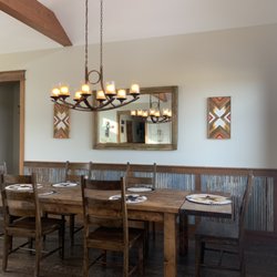 The Broom - Solid wood table and chairs all professionally cleaned and polished