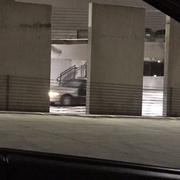 The suspected vehicle breaking into other vehicles The suspected vehicle breaking into other vehicles