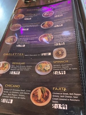 Menu photo 4 El Chicano Restaurant Willits, CA