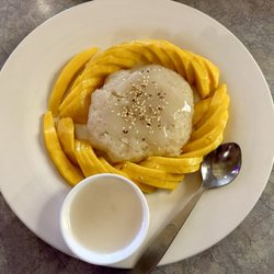Siam Thai Restaurant - Mango sticky rice