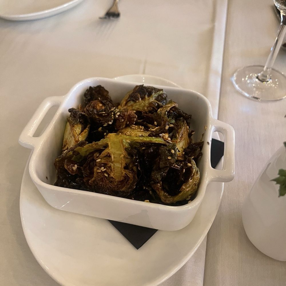 Harvest Table - Brussel Sprouts - New American Near Me - St Helena, California