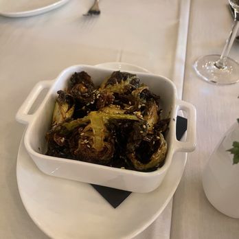 Harvest Table - Brussel Sprouts - New American Near Me - St Helena, California