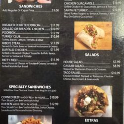 Catcher's Tap - Menu May 2025