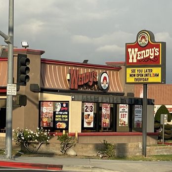Wendy's - the front of the restaurant - Fast Food Near Me - Alhambra, California Wendy's - the front of the restaurant - Fast Food Near Me - Alhambra, California
