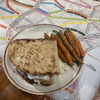smallSUGAR - Turkey melt with carrots side - Coffee & Tea Near Me - Columbia, South Carolina