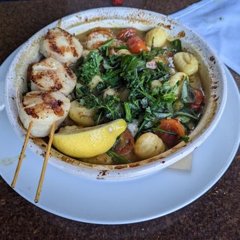 Seasons 52 - Gnocchi with scallop side - New American Near Me - Costa Mesa, California
