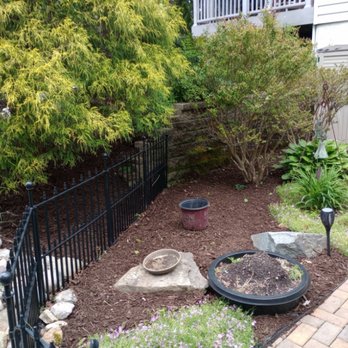 Beach Property Pros - a garden with a fire pit - Landscaping Near Me