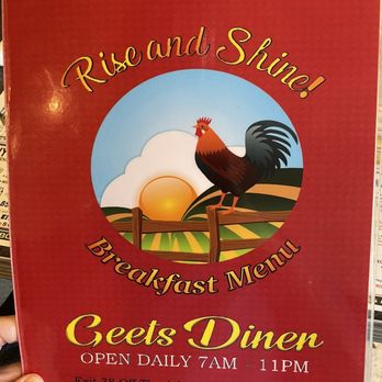 Geets Diner & Bar - Menu - Diners Near Me - Williamstown, New Jersey Geets Diner & Bar - Menu - Diners Near Me - Williamstown, New Jersey