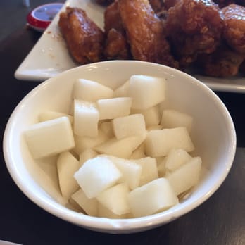 Bonchon San Jose - Blossom Hill Rd - Yummy pickled Radish. - Chicken Wings Near Me - San Jose, California Bonchon San Jose - Blossom Hill Rd - Yummy pickled Radish. - Chicken Wings Near Me - San Jose, California