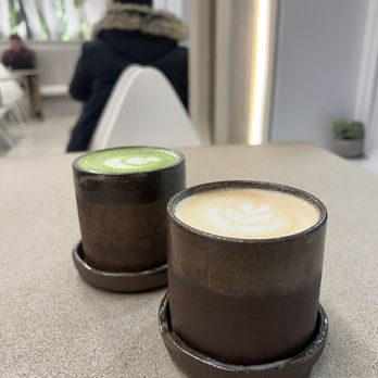Seven Sundays Coffee - Matcha latte and seven Sundays latte - Coffee & Tea Near Me - Royal Oak, Michigan Seven Sundays Coffee - Matcha latte and seven Sundays latte - Coffee & Tea Near Me - Royal Oak, Michigan