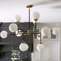 Light fixture - Visual Comforts Contractor: ABL Group   Designer: Joey Leicht Designs