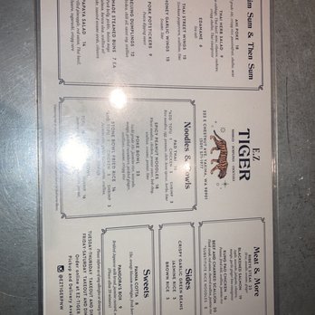EZ Tiger - Menu - Dim Sum Near Me - Yakima, Washington EZ Tiger - Menu - Dim Sum Near Me - Yakima, Washington