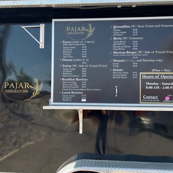 Pajar Mexican Kitchen - Food truck menu - Mexican Near Me - Las Cruces, New Mexico Pajar Mexican Kitchen - Food truck menu - Mexican Near Me - Las Cruces, New Mexico