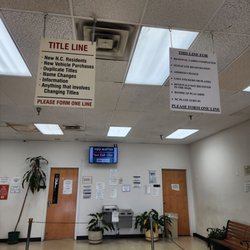 NC License Plate Agency - Inside 2 lines