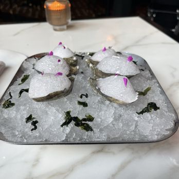Bazaar Meat by José Andrés - Oyster & Hibiscus - Tapas/Small Plates Near Me - New York, New York Bazaar Meat by José Andrés - Oyster & Hibiscus - Tapas/Small Plates Near Me - New York, New York