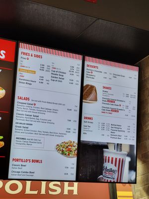 Menu photo 4 Portillo's Fort Worth Fort Worth, TX