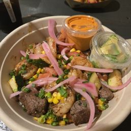 Surf & Turf Mediterranean Bowl (online exclusive)