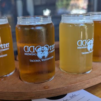 Odd Otter Brewing - Beer flight - Breweries Near Me - Tacoma, Washington