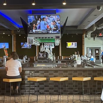 Topgolf - Bar area/dining - New American Near Me - Tampa, Florida Topgolf - Bar area/dining - New American Near Me - Tampa, Florida