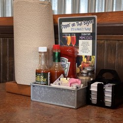 Huckleberry's Breakfast and Lunch - Table condiments
