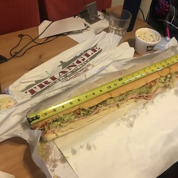 Triangle Bar & Grill - Macaroni Salad, Cole Slaw, Battleship Sandwich (Italian) - Sandwiches Near Me - Pittsburgh, Pennsylvania
