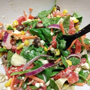 MOD Pizza - Build your own salad- the MOD size is big. I had leftovers. Mine was very colorful. - Fast Food Near Me - Charleston, South Carolina MOD Pizza - Build your own salad- the MOD size is big. I had leftovers. Mine was very colorful. - Fast Food Near Me - Charleston, South Carolina