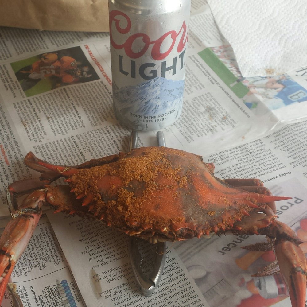 Grappling Crab Shack - Heavy & Meaty Female Steamed Maryland Blue Crab - Seafood Near Me - Mechanicsburg, Pennsylvania Grappling Crab Shack - Heavy & Meaty Female Steamed Maryland Blue Crab - Seafood Near Me - Mechanicsburg, Pennsylvania