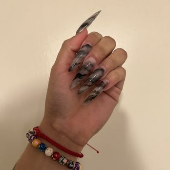 Paris Nails - Marble nails - Nail Salons Near Me - Moreno Valley, California