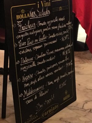 Menu photo 1 Caffé Della Pizza Paris, 75 Menu photo 1 Caffé Della Pizza Paris, 75