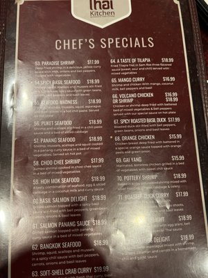 Menu photo 4 Thai Kitchen Restaurant Fishers, IN