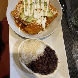 Chicken enchiladas!!! Wow Chicken enchiladas!!! Wow