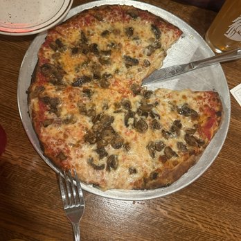 Lenny's Coal Fired Pizza - Fire roasted pizza- double mushroom - Pizza Near Me - Valparaiso, Indiana Lenny's Coal Fired Pizza - Fire roasted pizza- double mushroom - Pizza Near Me - Valparaiso, Indiana