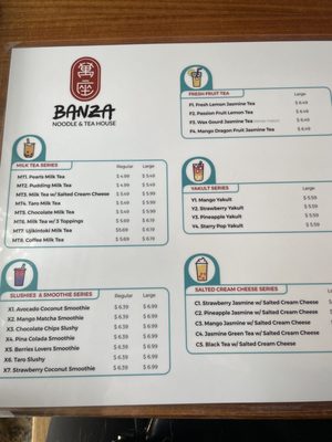 Banza Noodle & Tea House by null